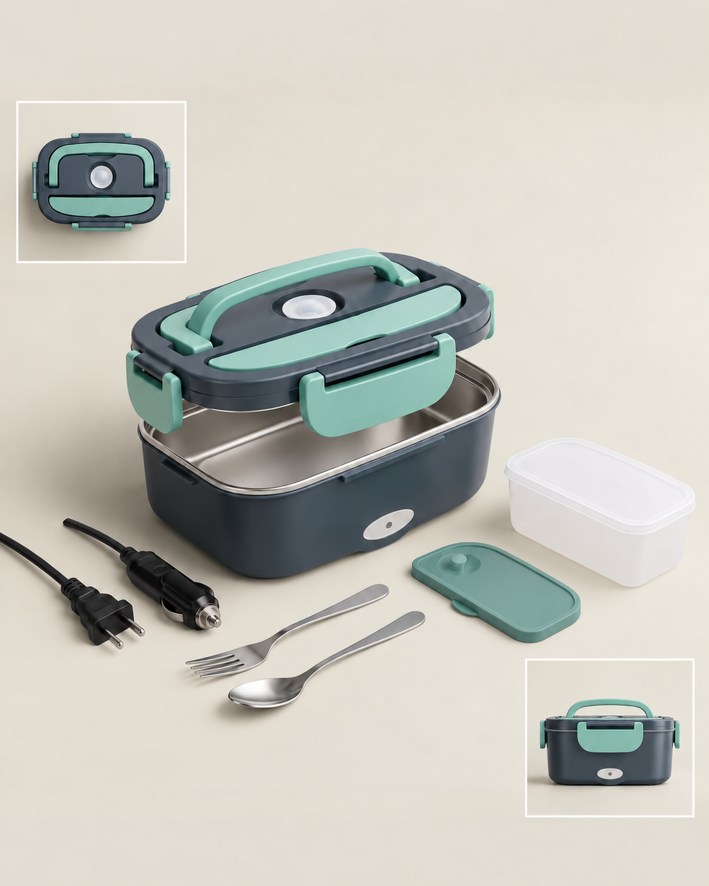 Electric Lunch Box – Heated Lunch for Car, Truck & Office