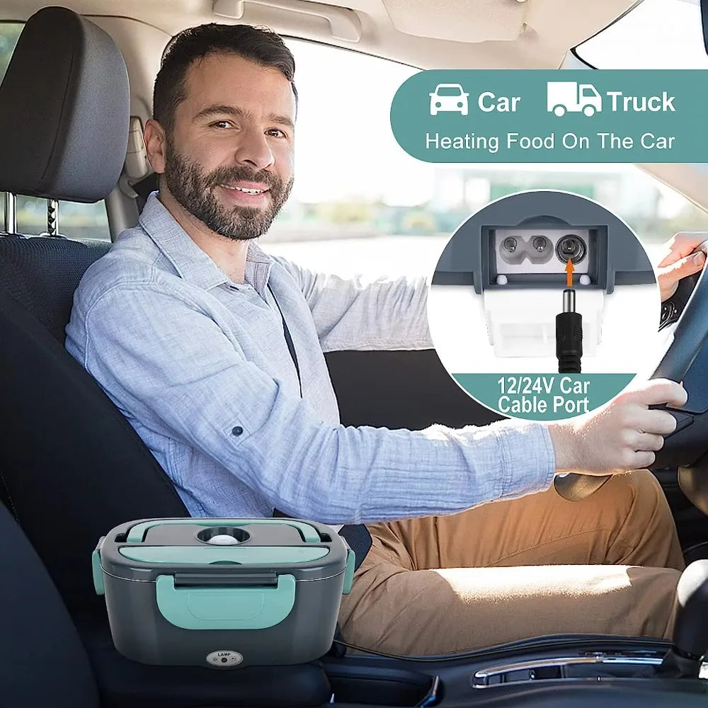 Electric Lunch Box – Heated Lunch for Car, Truck & Office