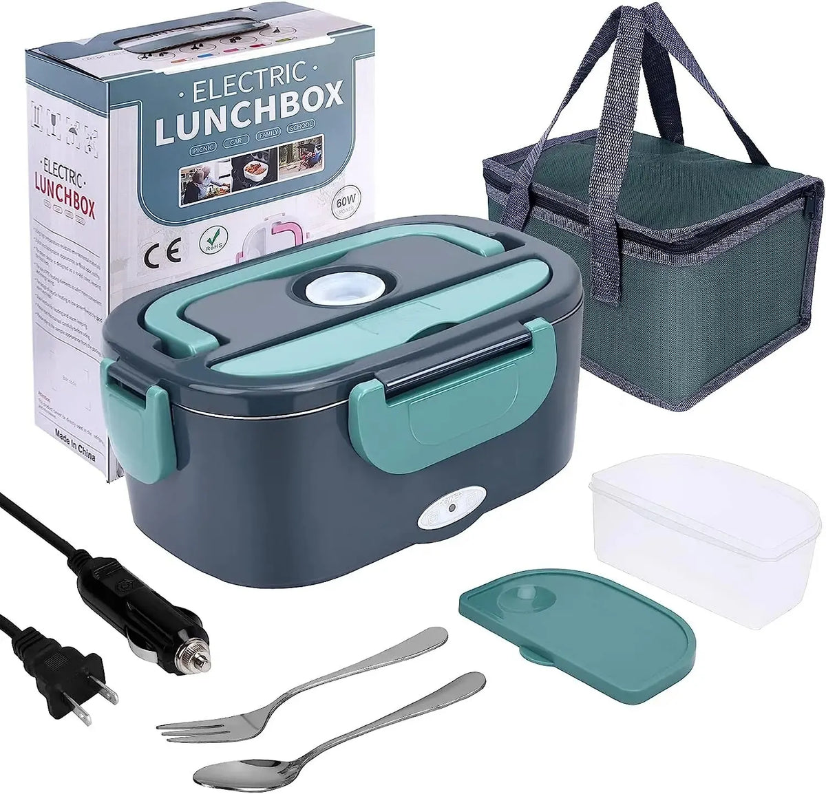 Electric Lunch Box – Heated Lunch for Car, Truck & Office