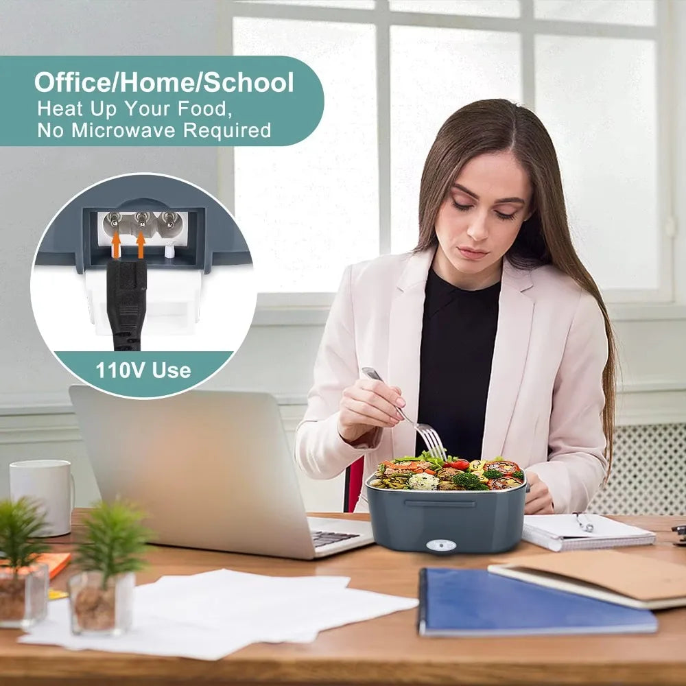 Electric Lunch Box – Heated Lunch for Car, Truck & Office